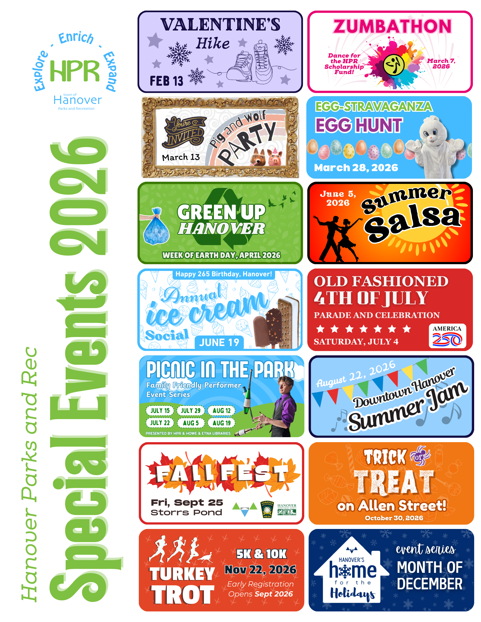 2026 HPR Special Events